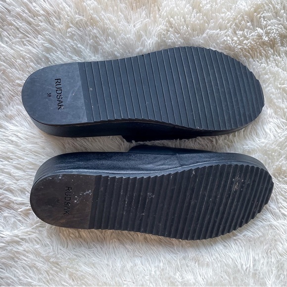 Rudsak black zip platforms - Picture 4 of 6